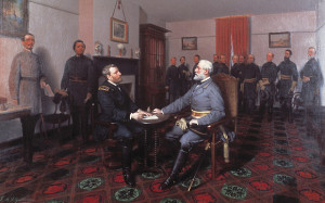 ... anniversary of American Civil War on day of Robert E Lee’s surrender