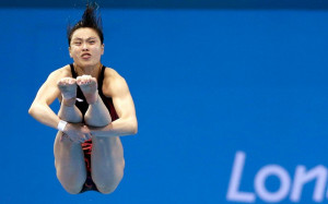 London 2012 Olympics: divers' funny faces