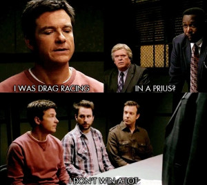 Jason Bateman Likes To Drag Race In a Prius In Horrible Bosses