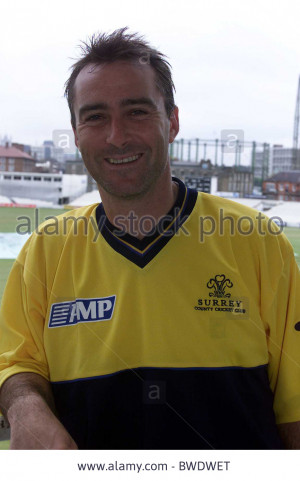 Stock Photo Graham Thorpe Surrey And England Cricketer At The Oval