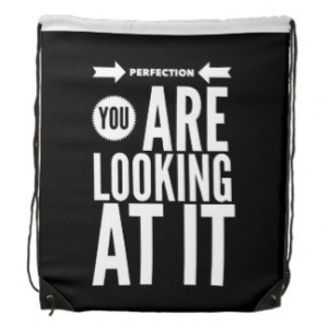 Girly Quotes Cinch Bag