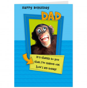 Personalized Birthday Cards Happy Dad Birtday Viewing Gallery Humorous ...
