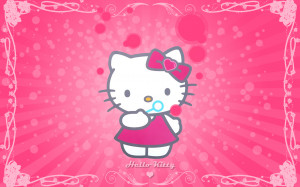 hello kitty wallpaper hello kitty wallpaper pink cute hello kitty ...