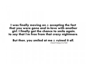 was finally moving on photo quote