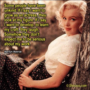 Marilyn monroe girl power quotes