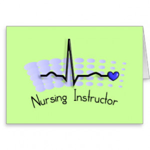 Nursing Instructor Thank You Card
