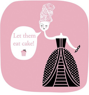 Cute for French themed Bridal shower, Marie Antoinette was said to ...