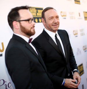 Dana Brunetti Producer Dana Brunetti L and actor Kevin Spacey attend