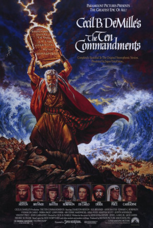 Ceil Demille’s “The Ten Commandments” movie in 1956 [Photo ...