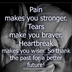 Pain tears heartache