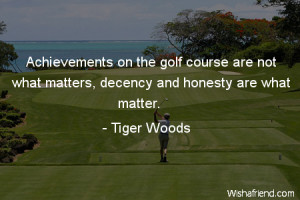 Good Luck Golf Quotes