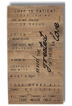 NEW! - Love Small Quote Box Sign by Seeing Stars