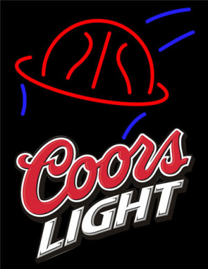 Coors Light Basketball Neon...