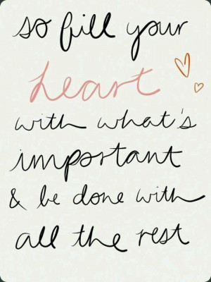 My heart is full of love :)