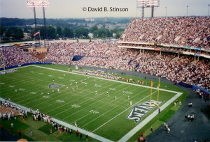 Inaugural Preseason Game, Baltimore Ravens at Memorial Stadium