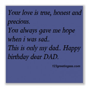 Tag Archives: Happy Birthday Father Quotes