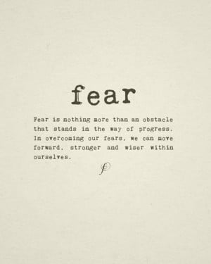 Quotes Fear