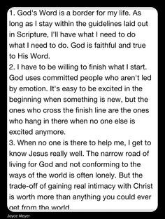 guidelines on faith more meyers quotes joyce meyers