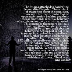 borderline personality disorder quotes - Google Search More