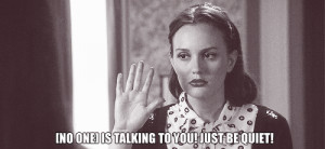 Dealing with Haters, Blair Waldorf Style.