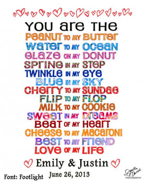 You Are the Peanut to My Butter - PERSONALIZE it! #photography # ...