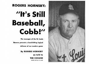 It's Still Baseball, Cobb!