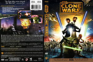 Capa Dvd Star Wars The Clone