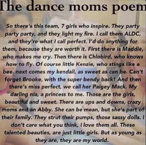 Via Dance Moms Fan Page