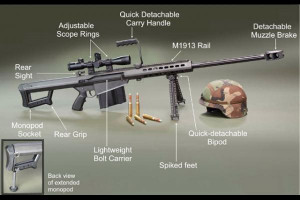Barrett Cal Sniper Rifle Image