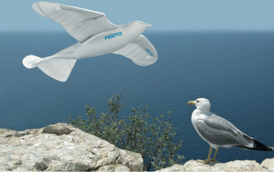 Smart Bird: Flying robots created by Festo