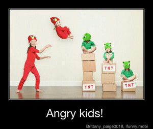 Angry Birds Christmas Card 5