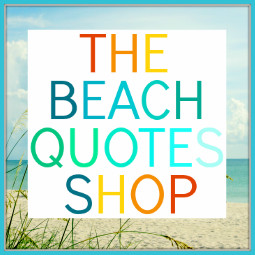 beach quotes art