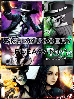 Skulduggery Pleasant poster 2 by kittyface18