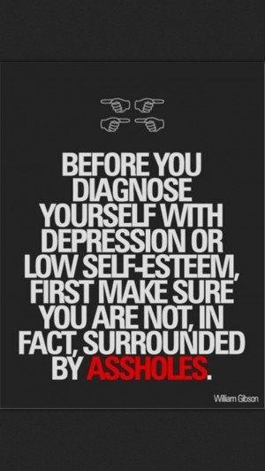 Funny Quote Depression Low...