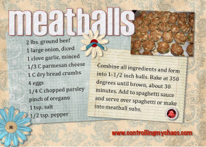 Here's the recipe card. Remember to click on it before saving it to ...