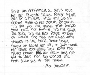 shadowsdimples:alex gaskarth quotes | Tumblr on We Heart It - http ...