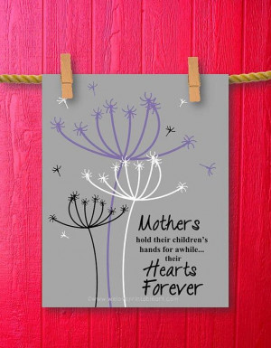 Art Sign for Mother's Day - Great DIY Gift for Mom...Just Print ...