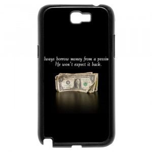 Funny Words Of Wisdom Quotes Galaxy Note 2 Case