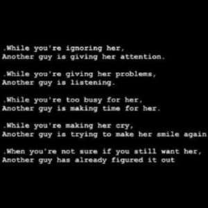 take her for granted quotes