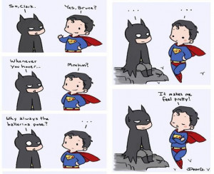 funny pictures batman and superman conversation wanna joke.com