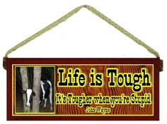 Amazon.com: Funny Cow Country Western Gift Life Is Tougher When You're ...