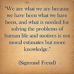 been what we have been, and what is needed for solving the problems ...