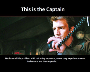 So I'm in the mood for some Firefly/Serenity. I was very excited to ...