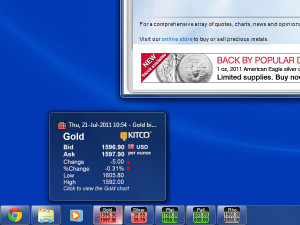 Get live precious metal prices on your PC taskbar Now with oil, base ...