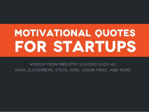 Motivational Quotes for StartUps