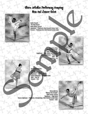 Other sample pages from Dianne's School of Dance recital program. We ...