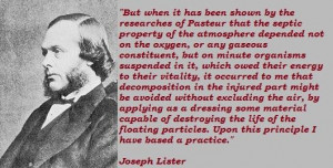 Joseph lister famous quotes 2