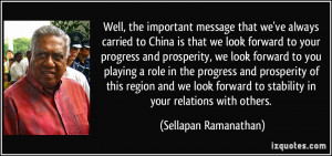 that we look forward to your progress and prosperity, we look forward ...