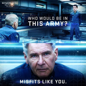 ender's game...the movie ended up being great!!!! It followed the book ...