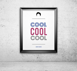 Abed Nadir Quote Print, Community, Funny TV Quote, Typography ...